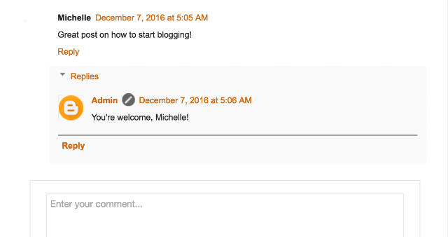 How to Create a Blogger Account 13 blogger comments