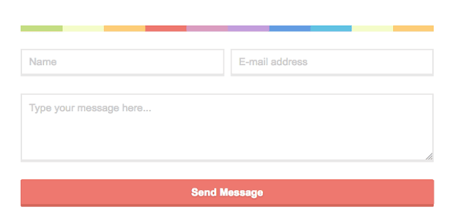 Colorful Contact form for Blogger colorful contact form for Blogger