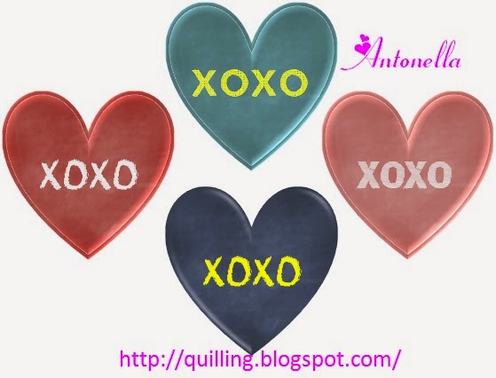 Free hugs and kisses Valentine printable from Antonella at www.quilling.blogspot.com Free hugs and kisses Valentine printable from Antonella at www.quilling.blogspot.com