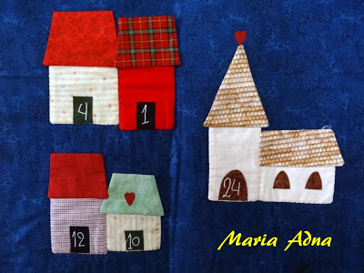Panô com apliquê O Vilarejo Natalino detalhe V Panô com apliquê O Vilarejo Natalino, Panô de natal, Panô apliquê, Patchwork natal. Maria Adna Ateliê, Patchwor, bolsas e afins, Panô publicado revista, Apliquê publicado revista, Natal publicado revista, Patchwork apliquê,
