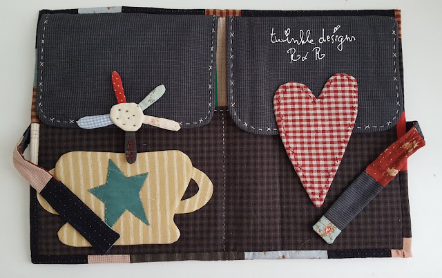 Stitching with Friends - funda de reglas por dentro | Twinkle designs R&R Stitching with Friends - funda de reglas por dentro | Twinkle designs R&R