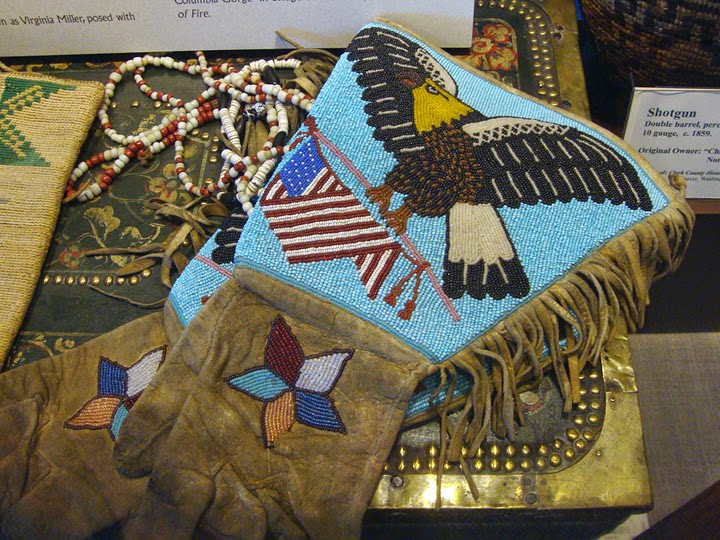 Native American beadwork, Columbia Gorge Museum Native American beadwork, Columbia Gorge Museum