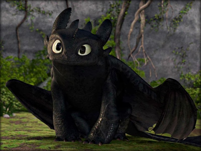 Toothless from How To Train Your Dragon