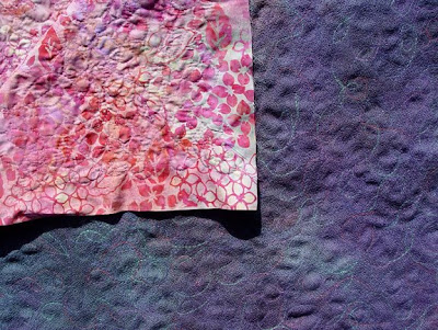 layered quilted fabrics