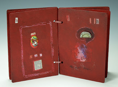 Artists book title Fluke by Judith Hoffman made in 1987.