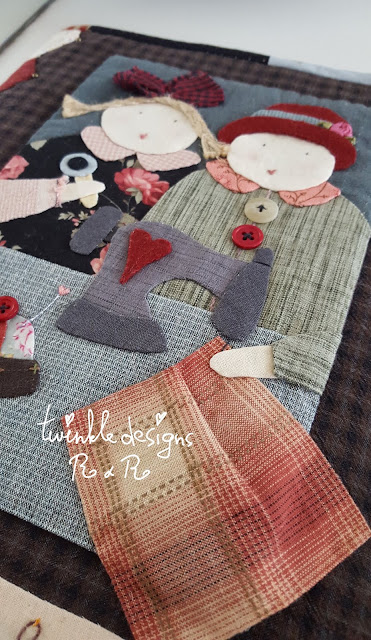 Stitching with Friends - funda de reglas | Twinkle designs R&R Stitching with Friends - funda de reglas | Twinkle designs R&R