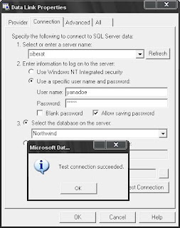 Database Connection Setting