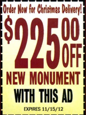 close up of the ad showing order now to get delivery by Christmas