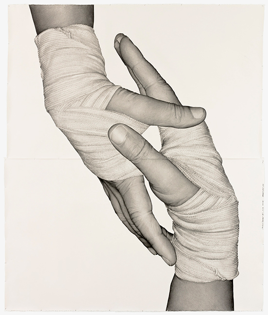 Karl Haendel Double Dominant 11 (Amanda Ross-Ho), 2018 Pencil on paper 261.62 x 218.44 cm Karl Haendel Double Dominant 11 (Amanda Ross-Ho), 2018 Pencil on paper 261.62 x 218.44 cm