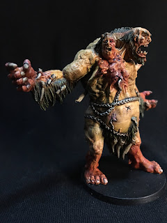 HATE Ettin Painted Dungeons and Dragons D&D