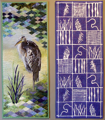 Great Blue by Judy Weiss and Sharon Rubuliac