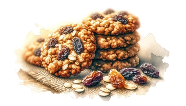 Perfectly Easy Oatmeal Raisin Cookies Recipe