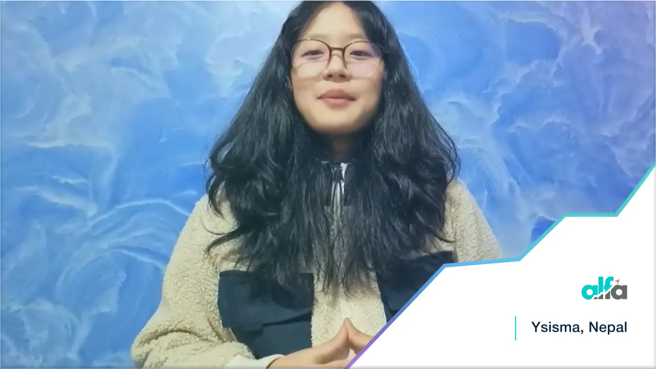 PTE Student Testimonial from Nepal PTE student describing experience with Alfa PTE mock tests in Nepal