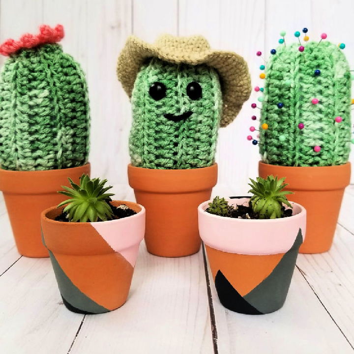 free crochet cactus pattern
