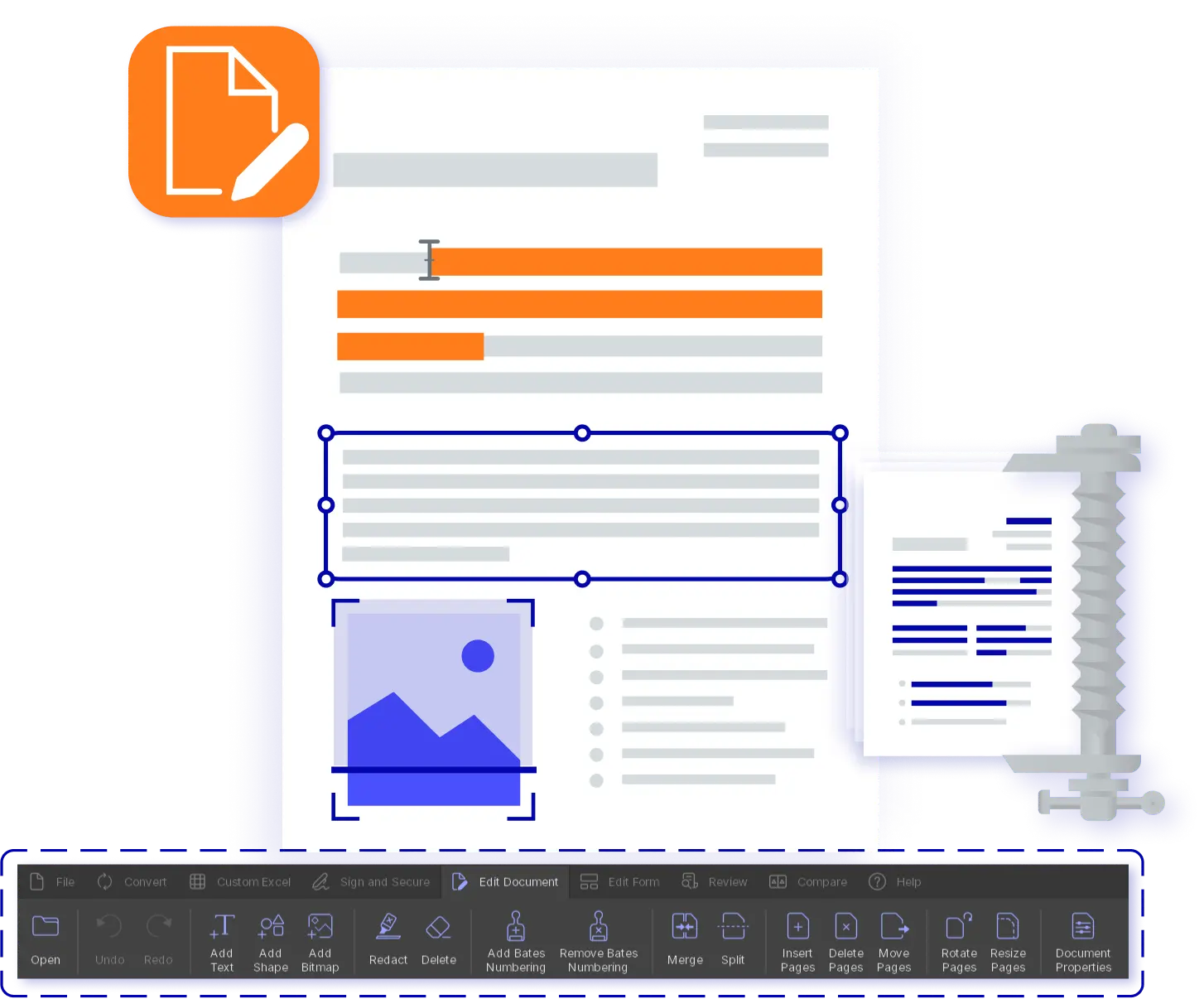Modify PDF files, reduce document size, and repair PDFs with ease