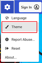 Theme Settings