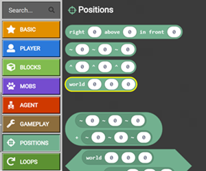 Position Blocks