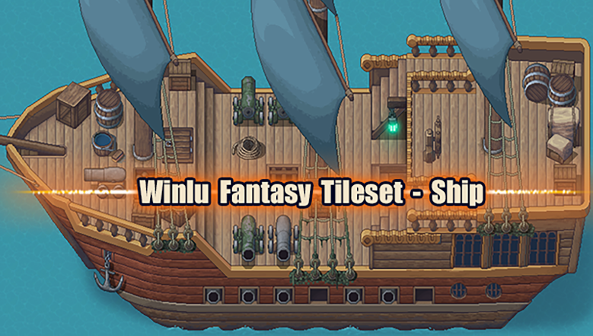 New Releases: Winlu Fantasy Tileset - Ship