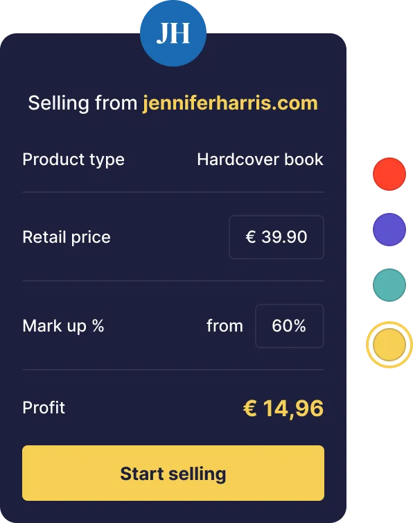 A photo of a price calculator