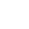 White silhouette of a shell with seven rays inside on black background.