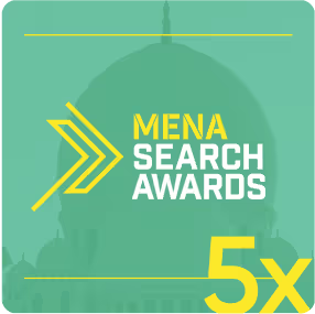 Mena Search Awards, 5x.
