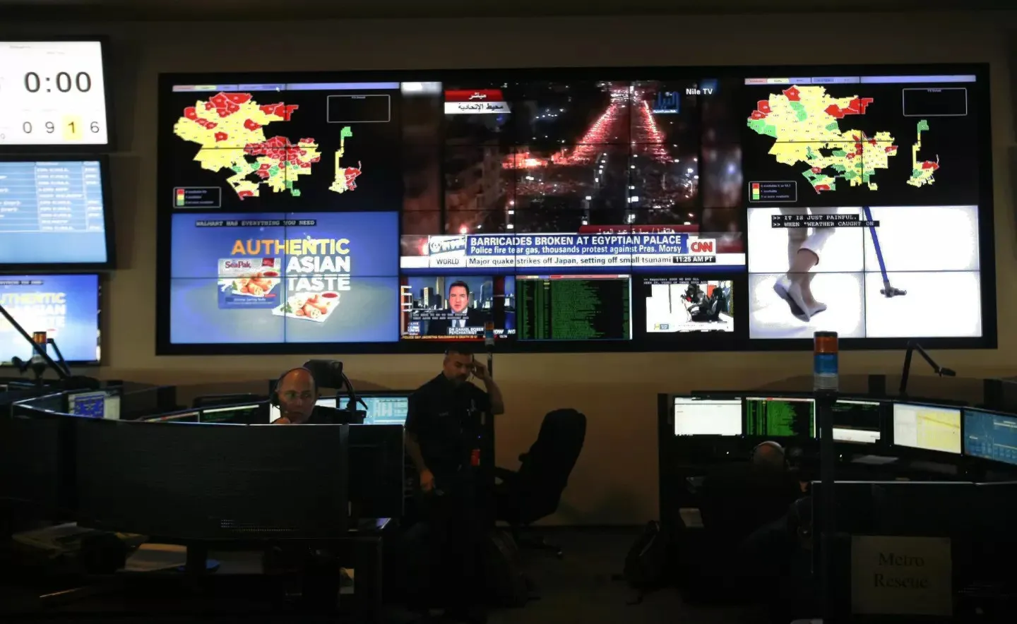 Video aided dispatch tech