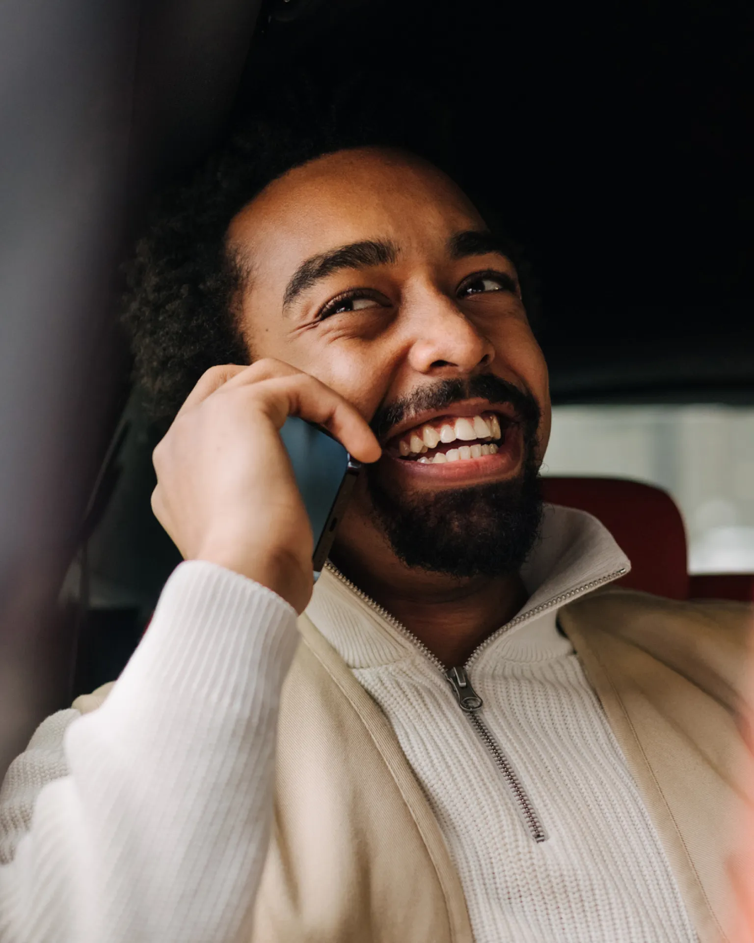 Person on phone