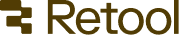 Risotto customer Retool's logo in yellow color.