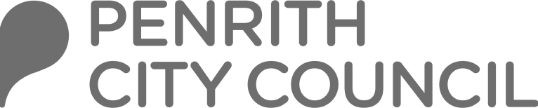 A logo of Penrith City Council.