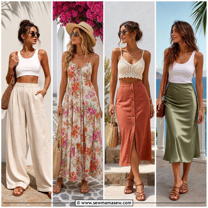 30 Late July Outfit Ideas For Hot Days And Summer Nights