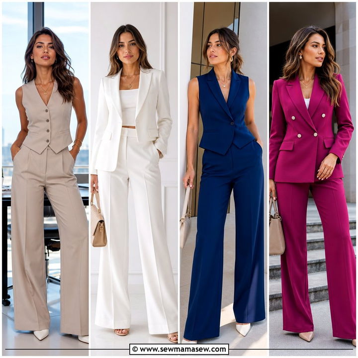 30 Matching Set Outfit Ideas for Office Polished Looks