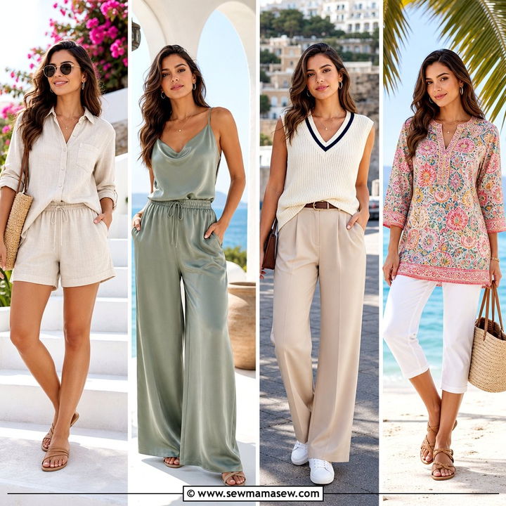 30 Matching Set Outfit Ideas for Vacation Easy Chic Looks