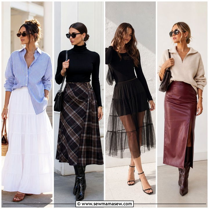 30 Spring Skirt Outfit Ideas for Fresh Feminine Looks