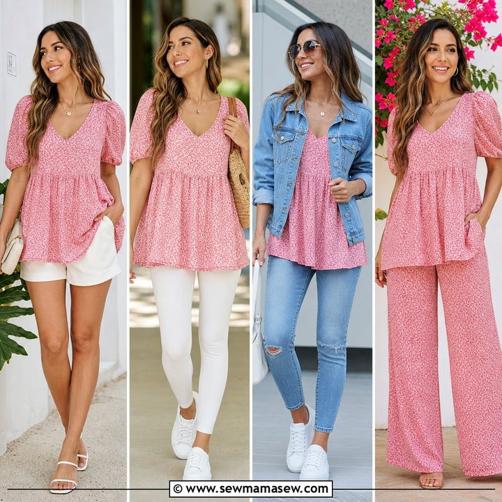 20 Babydoll Top Outfit Ideas for Sweet Feminine Everyday Style