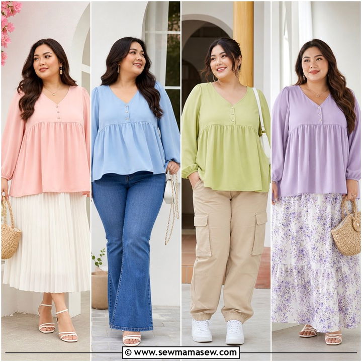 20 Plus Size A Line Top Outfit Ideas for Easy Everyday Style