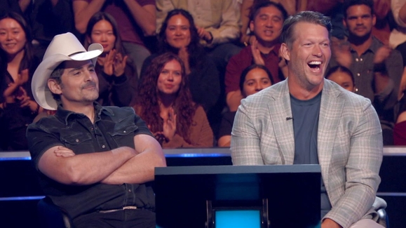In The Hot Seat: Brad Paisley & Clayton Kershaw; Michael Kosta & Wendi McLendon-Covey