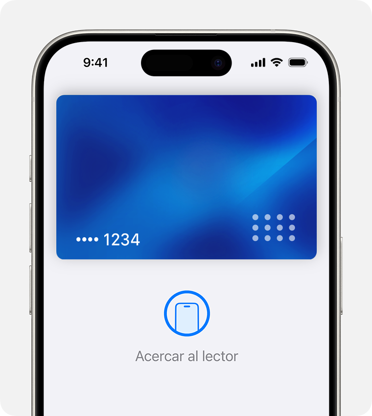 iPhone en el que se muestra un pago completado con Apple Pay.
