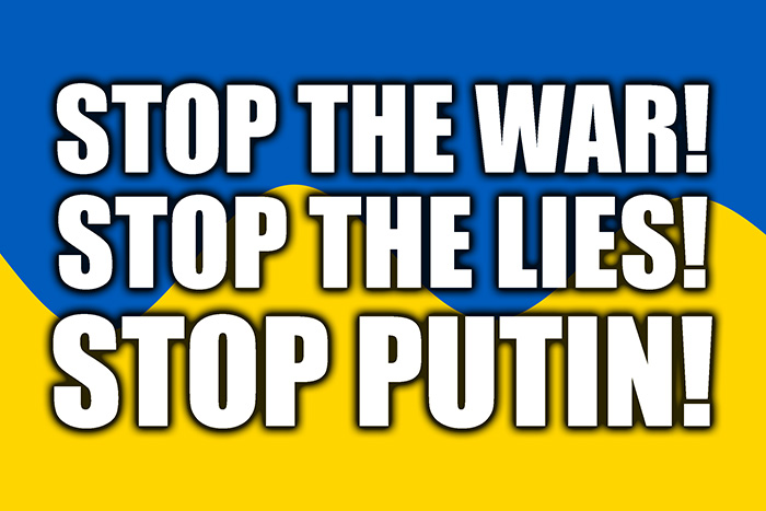Stop the war in Ukraine