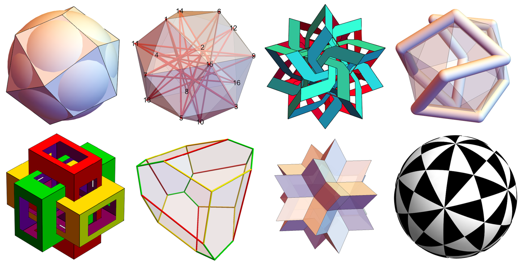 Mathematical Games: Icosahedra and other polyforms