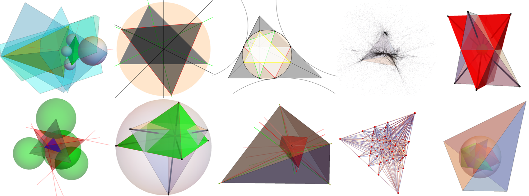 Mathematical Games: Special Triangles and Tetrahedra