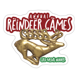 Annual Reindeer Games Sticker