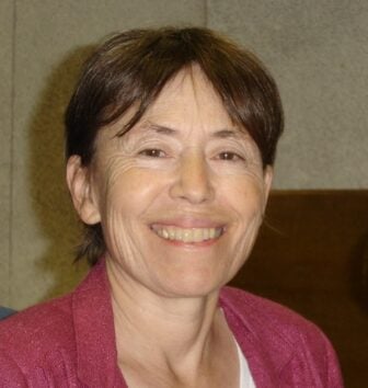 Headshot of Carol Boss, former KUNM volunteer and host of “Peace Talks Radio.”