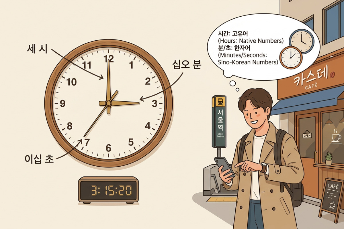 How to Tell Time in Korean: Hours, Minutes, and Seconds