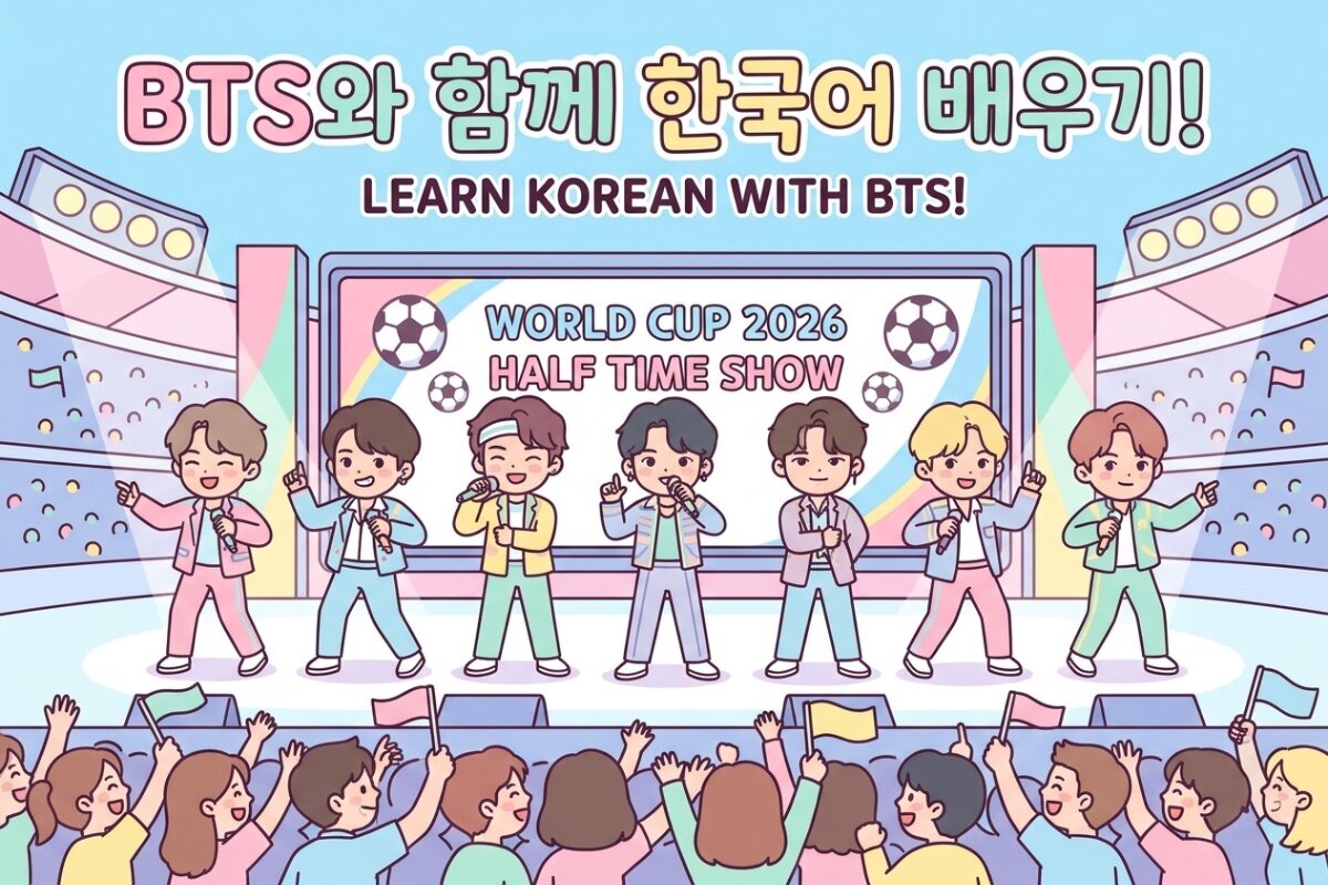 Korean You'll Hear When BTS Plays the World Cup
