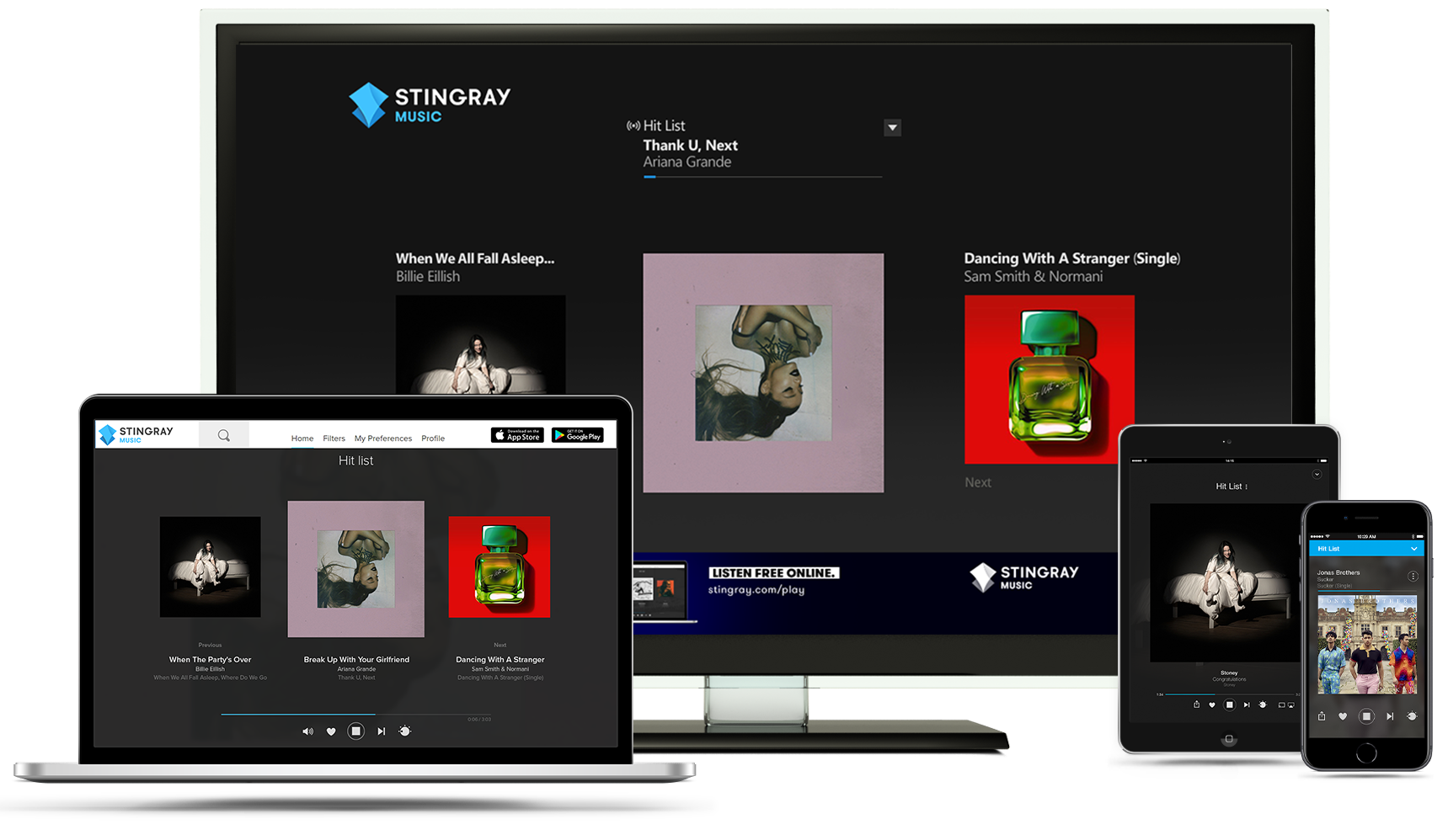 Listen to music online