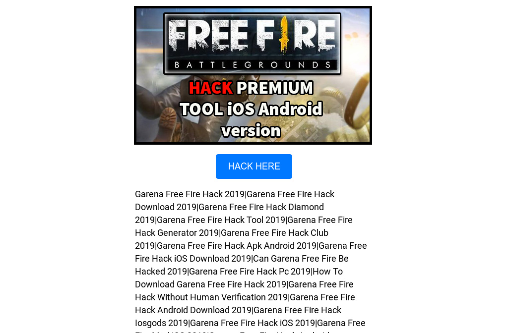 Garena Free Fire Hack Version Unlimited Diamond 99999