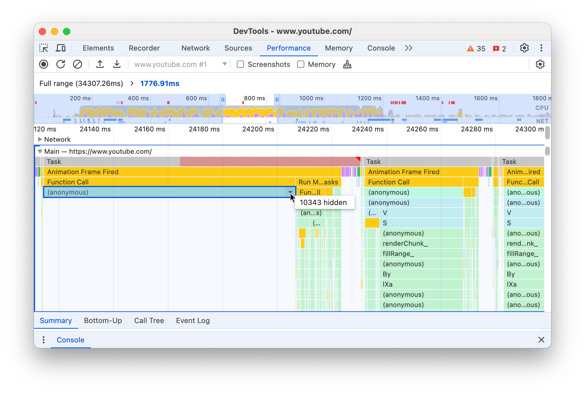 เคล็ดลับเครื่องมือเหนือปุ่มเมนูแบบเลื่อนลงที่มีจำนวนรายการย่อยที่ซ่อนอยู่