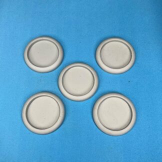 Dragon Forge Design 40 mm Round Lip Profile Hollow Base Blank Set One (1)