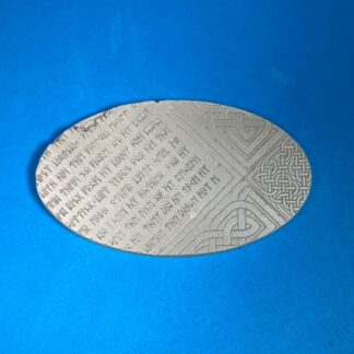 Dragon Forge Design Valhalla 90 mm x 52 mm Oval Base Set One (1)