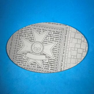 Dragon Forge Design Invictus 150 mm x 95 mm Oval Base Set One (1)